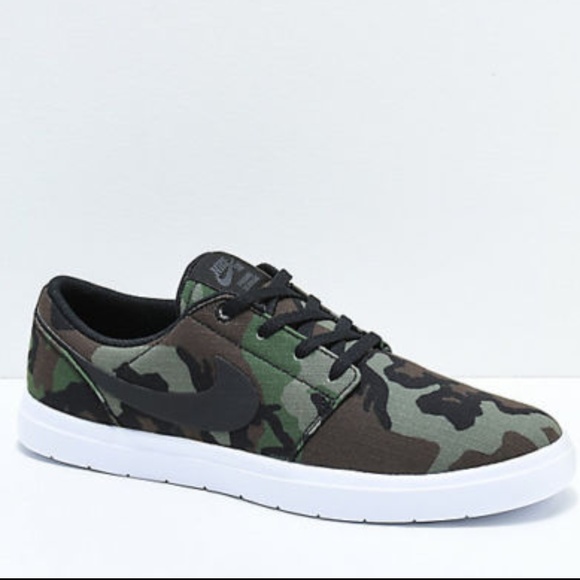 nike sb portmore ii ultralight camo